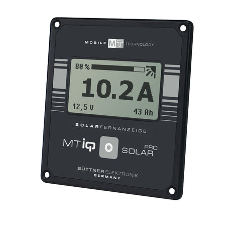 Display remoto solare universale, MT iQ Solar Pro, nero, 95x90x22 mm