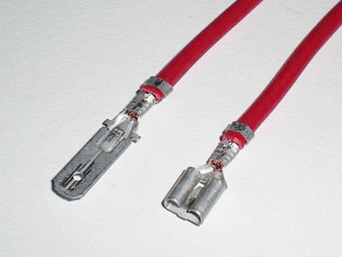manchon plat pour fiche 0,5-1 mm²
