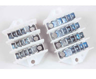 Verteilerleiste 3 × 5 für 12-V-Elektroverteilung – 6,3 mm AMP-Anschlüsse