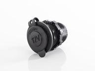 Prise de courant 12 V, 24 V – jusqu'à 20 A, avec capuchon de protection