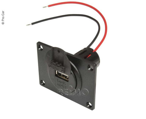 Presa da pannello USB 12-24/5V con USB 3A