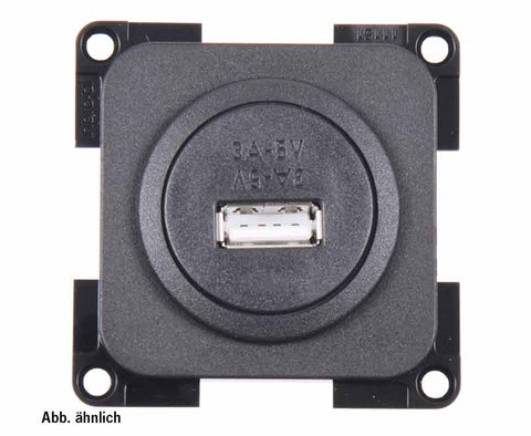 Presa di ricarica USB unidirezionale Colore: nero
