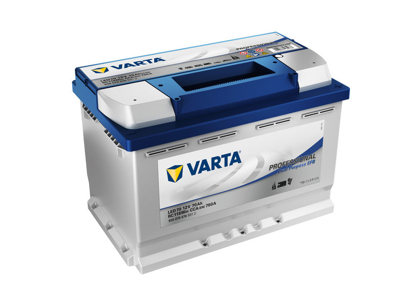 VARTA Professional Dual Purpose EFB - LED70 - 70 Ah