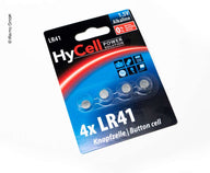Lot de 4 piles bouton HyCell AG3