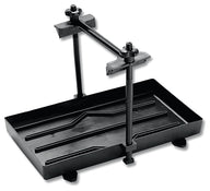Support de batterie 280 × 178 mm avec fixation par vis – plastique, noir