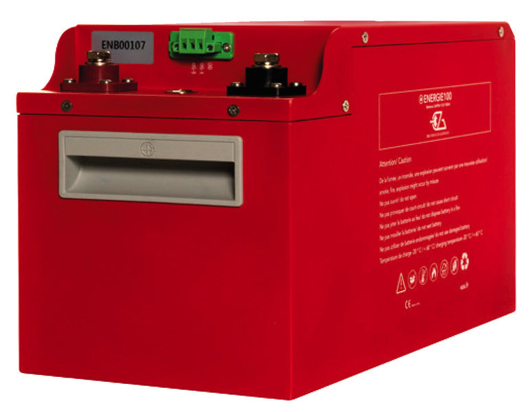 Lithium-Batterie Serie ENERG-E100 im Metallgehäuse - 100Ah