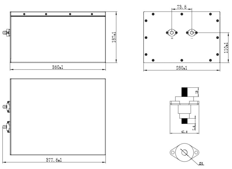 LiFePO4 Batterie Li200BHD - Untersitz-Batterie Fiat Ducato