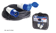 Rallonge CEE Carbest 25 m – Câble en caoutchouc néoprène 3 × 1,5 mm² avec sac de transport