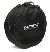 Sac de transport de câbles Carbest – Ø 40 × 14 cm, résistant à l'eau, pour rallonges et enrouleurs de câbles