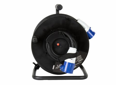Tamburo per cavi Carbest CEE H07RN-F3G2, lunghezza cavo 25 m