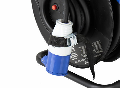 Tamburo per cavi Carbest CEE H07RN-F3G2, lunghezza cavo 25 m