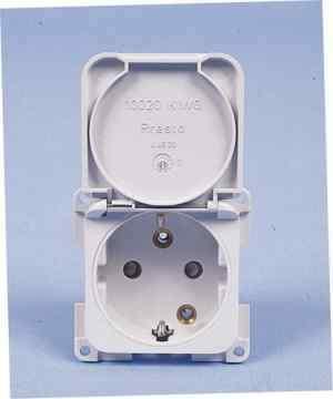 Presa elettrica integrata con sicurezza bambini 230 V