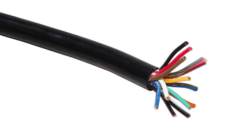 12V Anhänger-Kabel 13polig, 10m Rolle