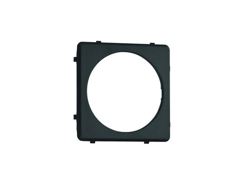 Presto: Cornice per presa, grigio ardesia (per Schuko, SEV, auto da 12V). Confezionamento self-service