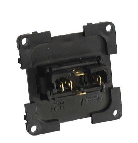 Modulo di commutazione pulsante Ansor / 5 pin montato nella piastra di base