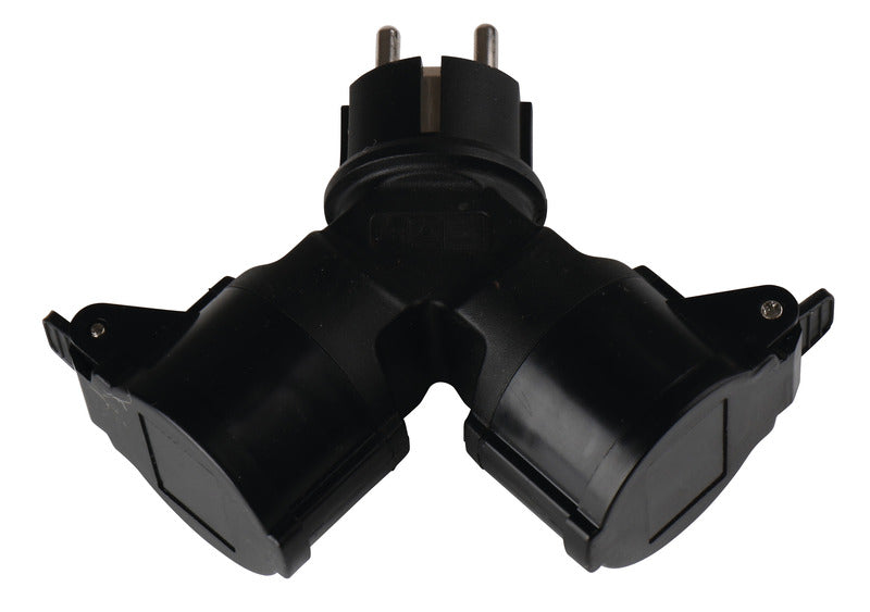 Carbest Schuko-Verteilerstecker 2-fach