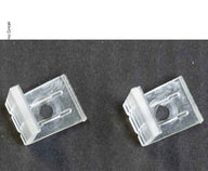 Clips de montage Carbest pour profilé d'angle LED en aluminium - 2 pièces