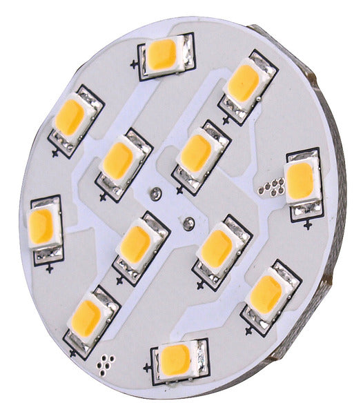 Carbest LED G4 Leuchtmittel, 2W, 170 Lumen, 12x warmweiße SMD