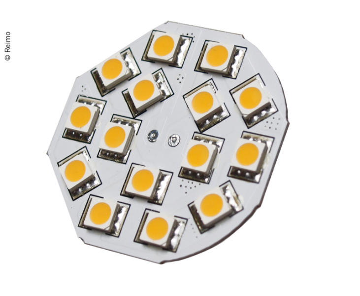 Carbest LED G4 Leuchtmittel, 3W, 200 Lumen, 15x warmweiße SMD,