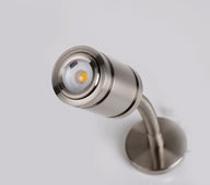 Carbest 12 V LED-Leseleuchte – 160,5 mm, gebürstetes Nickel, 100 lm