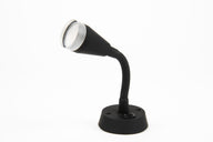LED Spot 12 V mit Flexarm und Glasschirm – 80 lm, Warmweiss