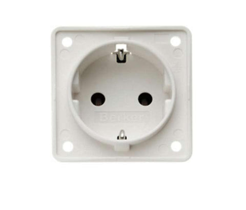 Presa da incasso Berker INTEGRO 230V bianco polare sfusa