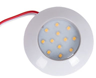 Faretto LED da superficie Carbest Ø 75 mm – 12 V, 2,4 W, 240 lm, IP67