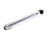 Carbest LED Linearspot 12 V con 30 LED – luce normale e luce notturna, doppio interruttore