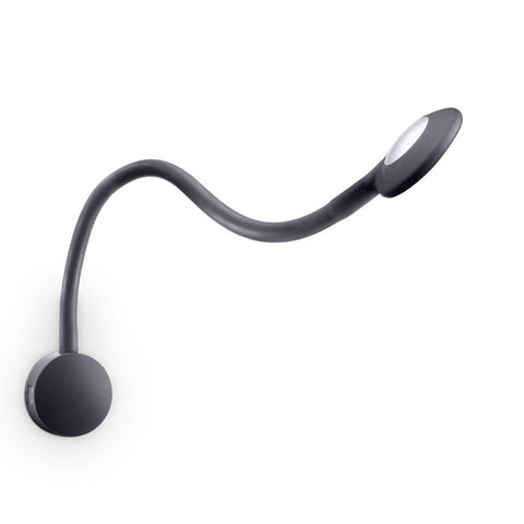 Lampada a collo di cigno a LED con 2 porte USB
