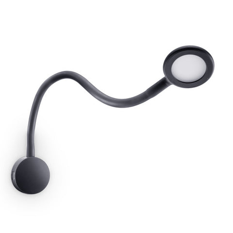 Lampada a collo di cigno a LED con 2 porte USB