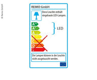 LED Aufbauleuchte , Deckenleuchte mit Schalter – 12 V, 2 W, Warmweiss
