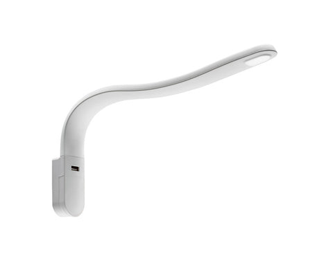 Lampe col de cygne LED 1,2 W blanche