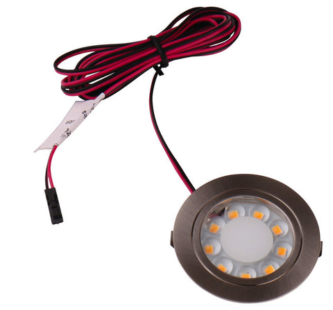 Faretto LED Carbest in acciaio inox - 9 LED