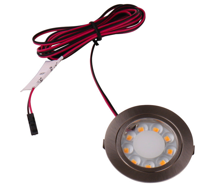 Carbest Edelstahl-LED-Spot - 9 LEDs