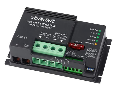 Regolatore di carica PWM, regolatore solare Carbest 24V SR300 Duo Digital