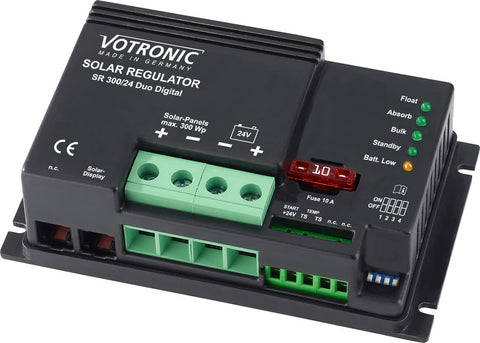 Régulateur de charge solaire SR 300-24 Duo Digital - 24 V