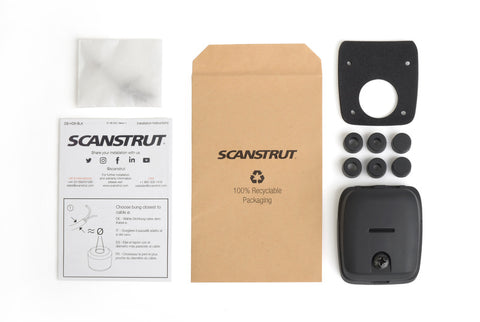 Sistema di ingresso cavi Scanstrut DS-HD6-BLK - Nero