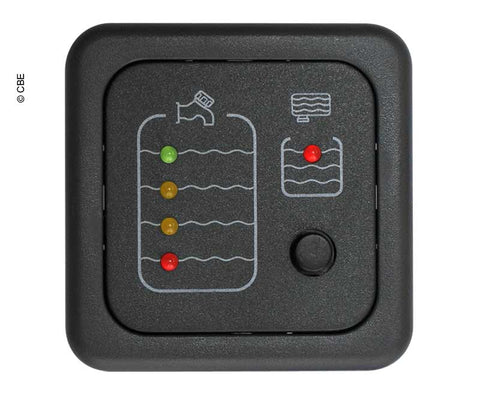 Pannello di prova LED MT214/G grigio per serbatoio acqua potabile