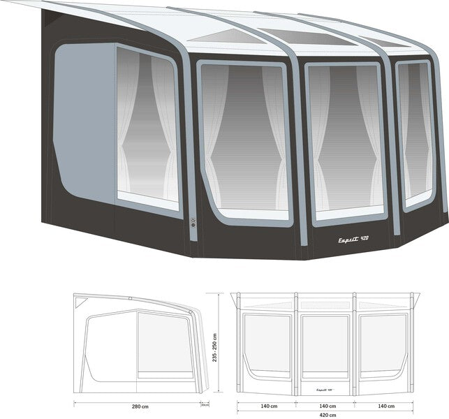 Outdoor Revolution Esprit 420 Pro RVS