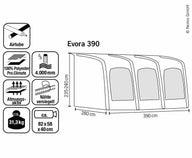 Outdoor Revolution EVORA 390 PRO CLIMATE Caravanvorzelt
