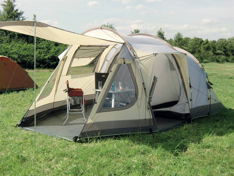 Tenda da campeggio Bregenz 2, Family Edition Z5, tenda familiare per 4 persone