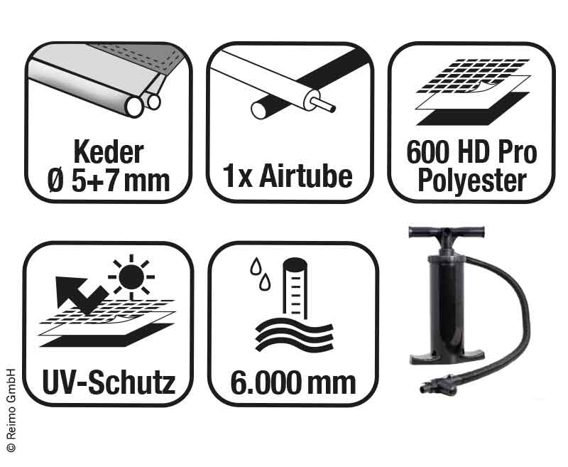 Reisemobilvorzelt Eclipse Pro 380 L