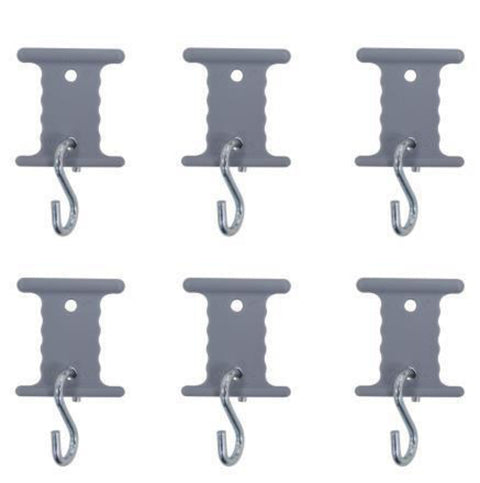 Ganci per tenda da sole 6 pezzi