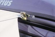 Profil de gouttière Multi Rail VWT4 LR percé, noir 3040mm