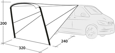 Sun Canopy Air – Universelles Luft-Sonnensegel