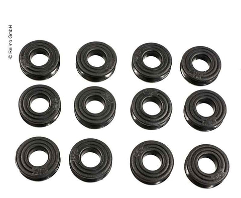 Occhielli in plastica da 15 mm, 12 pezzi