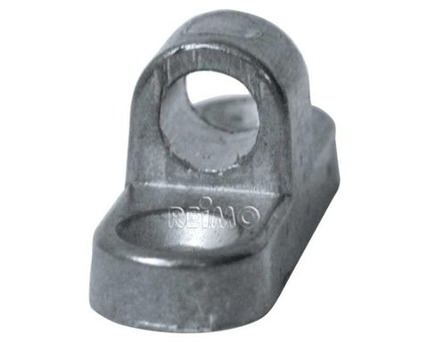 Occhiello verticale in metallo per parete (sciolto)