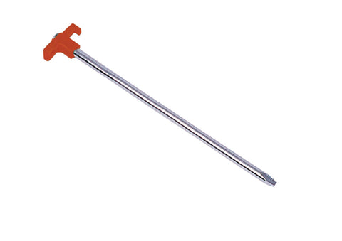 Picchetto per tenda rotondo, 25 cm, Ø7 mm, 4 pezzi