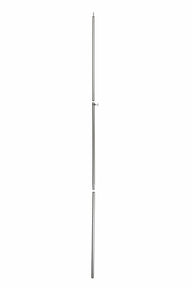 Palo in alluminio 170-260 cm in 3 parti con vite