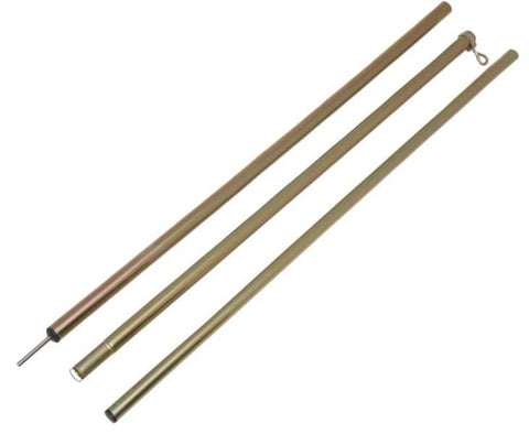 Palo 165-250cm in 3 parti con vite
